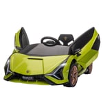 Lamborghini SIAN 12V Kids Electric Ride On Car Toy Remote Control