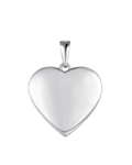 Hjerte Medaljon Sterling Sølv Vedhæng fra Støvring Design