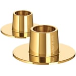 ester & erik Lysestake Shiny Ø6 cm 2-pk, Gold Rustfritt stål