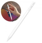 Baseus Capacitive Active Stylus Penna för iPad vit + USB Type C 3A 0,3 m kabel (SXBC000102)