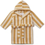 Liewood Reggie bathrobe – Y/D stripe: yellow mellow/sandy - 1-2år