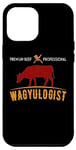 Coque pour iPhone 12 Pro Max Wagyulogist Bœuf Wagyu BBQ Grill Lover Master Steak Japonais