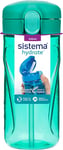 Sistema Hydrate Quick Flip Water Bottle | 520 ml | BPA Free Water Bottle with |