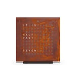 Qlocktwo Touch Special Edition, Rust, EN