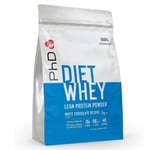 PhD Diet Whey Protein Powder High Protein Lean Matrix White Chocolate Deluxe 1kg