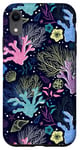 Coque pour iPhone XR Motif corail sous la mer