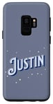Galaxy S9 justin name personalised Case