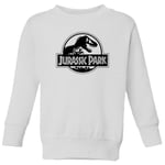 Jurassic Park Logo Kids' Sweatshirt - White - 3-4 Years - White