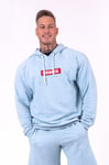 NEBBIA Red Label Hoodie 149 Light Blue - M