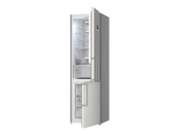 Bosch Serie | 6 KGN39AIBT - Kjøleskap/fryser - bunnfryser - bredde: 60 cm - dybde: 66.5 cm - høyde: 203 cm - 363 liter - Klasse B - inox
