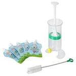 Fill &#39;n&#39; Squeeze Starter Kit - 5 pouches &amp; brush - 1 stk.