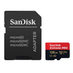 SanDisk Extreme Pro Micro/SDXC UHS-3 170MB/s- 128GB hukommelseskort