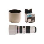 JJC White Lens Hood for Canon EF 70-200 f4L IS USM & 70-200mmf4L