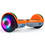 SISIGAD Hoverboard Self Balancing Scooter 6.5" Hoverboard Bluetooth Two Wheel Electric Scooter Swegway Board LED Light With 2 * 300W Motor for Kids