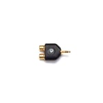DADDARIO ACCESSORIES PW-P047C Adapter 1/8-tum male Stereo-1/8-tum female Stereo