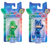 PJ Masks GEKKO + CATBOY Super Power Articulated Figures Collectible Toys Set