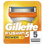 Gillette Fusion Power Razor Blades for Men 5Â Spare Blades