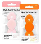 Real Techniques Mini Miracle Powder & Concealer Puff Bundle