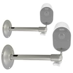 2 Pièce Caméra Support Mural pour CCTV Anneau Cam Arlo Eufy Wyze Casserole