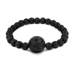 2-pack Anti-Illamående Armband för Barn och Kvinnor, Sjössjuka Rörelse Illamående Relief Band för Rörelsesjuka, Bilsjuka, Resesjuka 2pcs-black