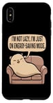Coque pour iPhone XS Max Funny Animal I'm Not Lazy I'Am Just On Energy Saving Mode