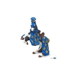 PAPO 39258 Blue Prince Philip horse for knight Knights figure Medieval model toy