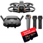 DJI Avata 2 Fly More Combo (3x batteri) + SanDisk Extreme Pro microSDXC 128GB