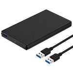 SABRENT 2.5 SSD Enclosure, HDD Docking Station, Super Fast Data Transfer, Support UASP, LED Indicator, Tool-free, USB cable included, Aluminum Shell (EC-UK30)