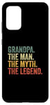 Coque pour Galaxy S20+ Grandpa The Man The Myth The Legend Fête des Pères Papa Drôle