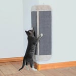 Trixie Sisal & Plush Easy To Hang Scratching Board For Corners, 23 X 49 Cm