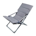 HLZY Outdoor Folding Chair Ultra Light Portable Camping Recliner Outdoor Leisure Beach Chair Director Simple Back Fishing Chair (Color : Gray)