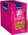 Vitakraft - Cat treats - 9 x Crispy Crunch with malt / anti hairball 40g (bundle)
