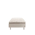 DUX - Dux 10 resårbotten fast 120x200 cm/ Top Pad Bäddmadrass/ Rund oatmeal 20 cm - Ramsängar - Beige