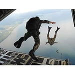 Military 720th Special Tactics Group Air Jump Photo Unframed Wall Art Print Poster Home Decor Premium