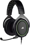 Corsair CA-9011216-AP HS50 PRO STEREO Green Gaming Headset For PC PS4 Switch