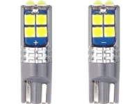 LED-lampor w5w canbus 10smd 3030 t10 12v 24v amio-02447