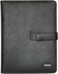 New Hugo Boss apple Ipad gen 2 3 black leather case cover sleeve stand wallet