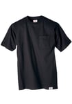 Dickies Men's Pack Short Sleeve Pocket fashion t shirts, Black, XXL UK