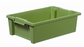 Arca stabelkasse 32 liter, 600x400x180, Grøn