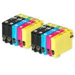 10 Ink Cartridges XL for Epson Expression Home XP-255, XP-342, XP-432, XP-452