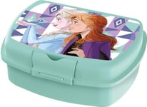 Tataway in viaggio si cresce Disney Sandwich Box bleu clair pour filles en plastique Frozen Elsa et Anna utile pour emporter la collation à l'extérieur de la maison