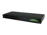 StarTech.com 4x4 HDMI Matrix Video Switch Splitter with Audio and RS232 - 4x1 HDMI Video Switch - 4 Port HDMI Switcher (VS440HDMI) - Video-/ljudomkopplare - skrivbordsmodell - för P/N: ST121HDBT20L, ST121HDBT20S, ST121HDBTL, ST121HDBTPW, SVA12M2NEUA, SVA12M5NA