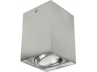 Maclean Halogen Utanpåliggande Strålkastare Gu10 Mce426 W, Vit, 80X80x115mm, Fyrkantig, Aluminium