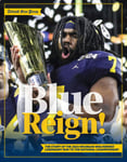 Triumph Books Detroit Free Press Blue Reign!: The Story of the 2023 Michigan Wolverines' Legendary Run to National Championship