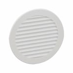 Ventilationsgaller till köksfläkt vit ø150mm