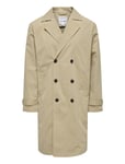 ONLY & SONS Onsjack Trenchcoat Otw Vd Beige