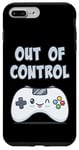 Coque pour iPhone 7 Plus/8 Plus Out of Control Kawaii Silly Controller Jeu vidéo Gamer