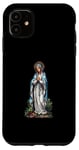 Coque pour iPhone 11 Notre-Dame de Lourdes 8 embouts