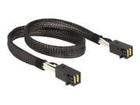 Delock - Intern Sas-Kabel - Sas 6Gbit/S - 4X Mini-Sas Hd (Sff-8643) Till 4X Mini-Sas Hd (Sff-8643) - 50 Cm - För P/N: 62703, 62704