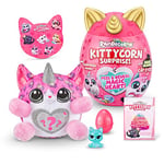 Rainbocorns Kittycorn Surprise, Clover the Exotic Cat - Collectible Plush - 10 Surprises to Unbox, Peel and Reveal Heart, stickers, slime, Ages 3+ (Exotic Cat)